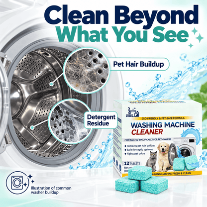 Enzyme Washing Machine Cleaner Tablets