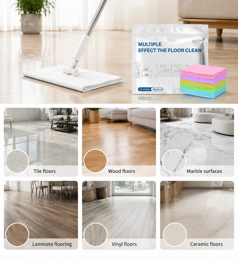 ♻️ Multi-Surface Antibacterial Cleaner for Hardwood, Tile & Laminate