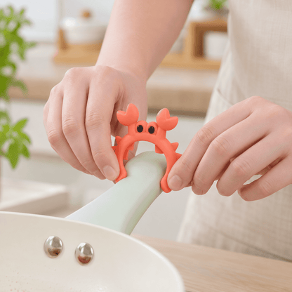 Silicone Crab Spoon & Spatula Holder